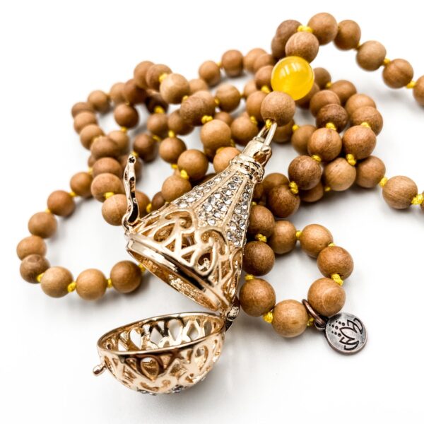Kalesi's Duft und Klang Mala IN GOLD